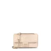 Small beige Kaos Dream Crossbody bag with flap