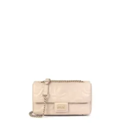 Small beige Kaos Dream Crossbody bag with flap