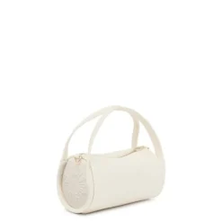 Small beige leather Duffel bag TOUS Miranda