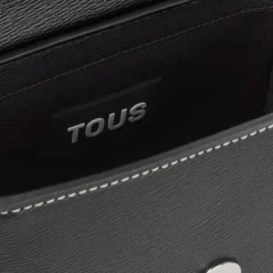 Small black and beige Crossbody bag TOUS Amanda