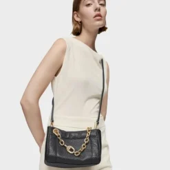 Small dark gray Crossbody bag TOUS MANIFESTO New