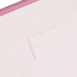 Small dark pink leather Duffel bag TOUS Miranda