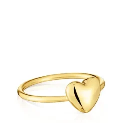 Small gold heart Ring My Other Half