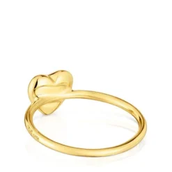 Small gold heart Ring My Other Half
