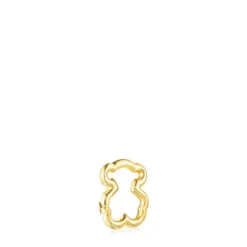 Small Gold Hold Bear Ring
