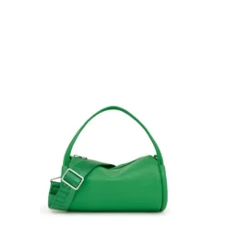 Small green leather Duffel bag TOUS Miranda