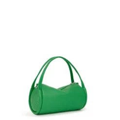 Small green leather Duffel bag TOUS Miranda