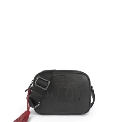 Small leather black Leissa crossbody bag