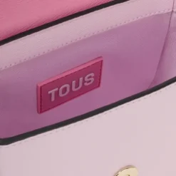 Small mauve and pink Crossbody bag TOUS Amanda