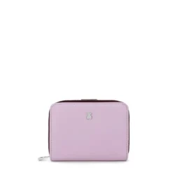 Small mauve New Dubai Saffiano Wallet