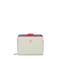 Small mint and beige New Dubai Wallet