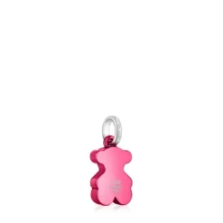 Small pink steel bear Pendant Sweet Dolls