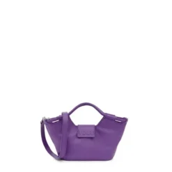 Small purple leather Tote bag TOUS Sun