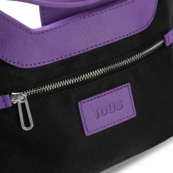 Small purple leather Tote bag TOUS Sun