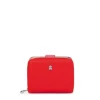 Small red New Dubai Saffiano Wallet