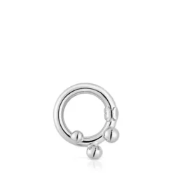 Small silver Ring with details Hold
