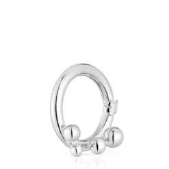 Small silver Ring with details Hold
