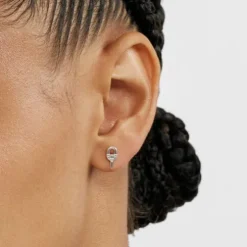 Small silver TOUS MANIFESTO Earrings