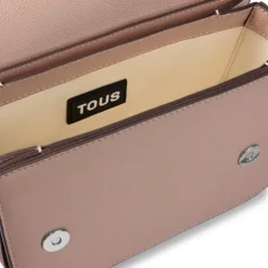 Small taupe-colored Crossbody bag TOUS Brenda