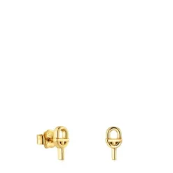 Small TOUS MANIFESTO Earrings with 18 kt gold plating over silver