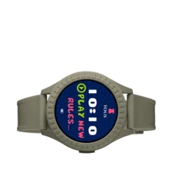 Smarteen Connect Watch with green silicone strap