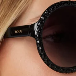 Square Bear sunglasses in black