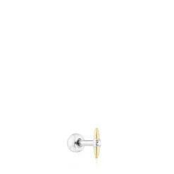 Steel and gold-colored IP steel Lure Piercing