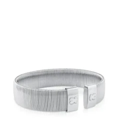 Steel TOUS Bulevar Bracelet Bear motif