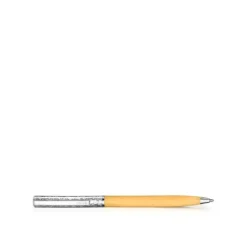 Steel TOUS Kaos Ballpoint pen lacquered in orange