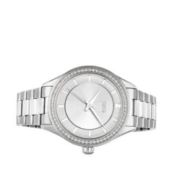 Steel T-Shine Watch with cubic zirconia