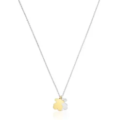 Sweet Dolls short two-tone Necklace with motifs