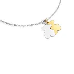 Sweet Dolls two-tone chain bear Bracelet