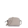 Taupe colored Leather Sherton Crossbody bag