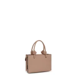 Taupe-colored horizontal Minibag TOUS La Rue New