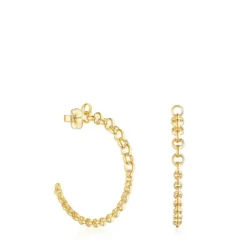 TOUS Calin Hoop earrings with rings