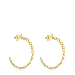 TOUS Calin Hoop earrings with rings