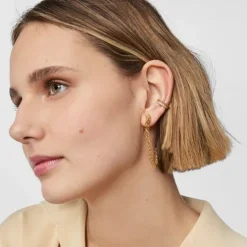 TOUS Calin Hoop earrings with rings