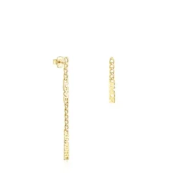 TOUS Crossword Amor Chain Earrings