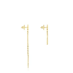TOUS Crossword Amor Chain Earrings