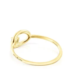 TOUS Hav ring in gold with tsavorite gems