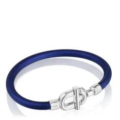 TOUS MANIFESTO Bracelet in silver with nylon