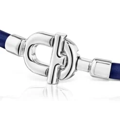 TOUS MANIFESTO Bracelet in silver with nylon