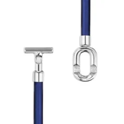 TOUS MANIFESTO Bracelet in silver with nylon