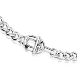 TOUS MANIFESTO curbed Chain in silver