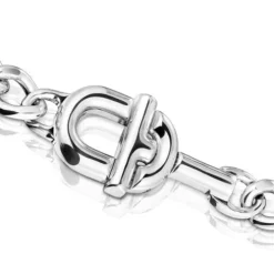 TOUS MANIFESTO curbed Chain in silver