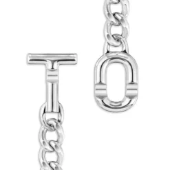 TOUS MANIFESTO curbed Chain in silver