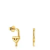 TOUS MANIFESTO Earrings with 18kt gold plating over silver