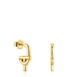 TOUS MANIFESTO Earrings with 18kt gold plating over silver