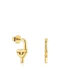 TOUS MANIFESTO Earrings with 18kt gold plating over silver