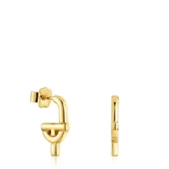 TOUS MANIFESTO Earrings with 18kt gold plating over silver